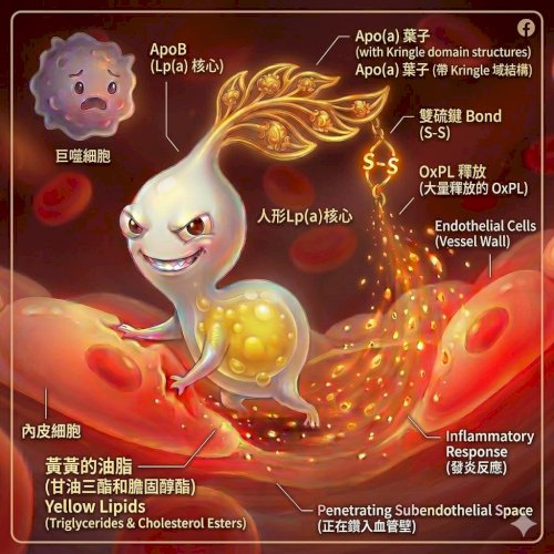 最近預防醫學裡最夯的話題之一非這隻Lp(a)莫屬了～